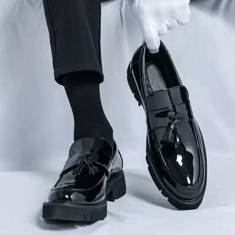 Sapato Masculino Loafer Kensington Polido Clássico