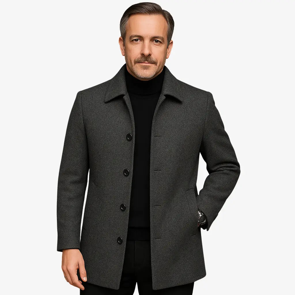 Sobretudo Social Masculino Curto