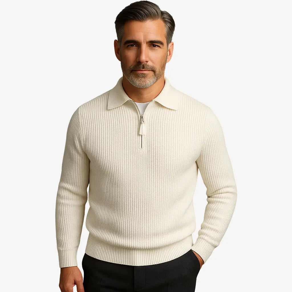 Suéter Masculino Fecho Em zíper