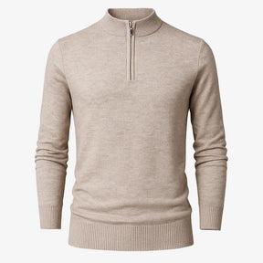 Suéter Masculino Meio Zíper