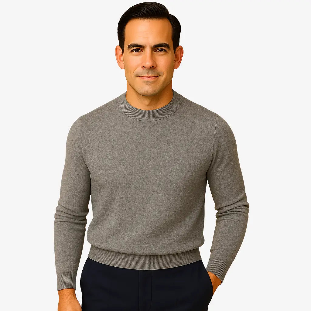 Suéter Masculino Tricô Básico