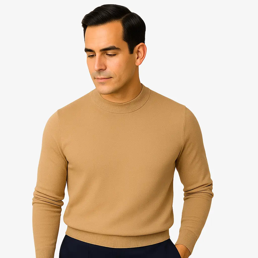 Suéter Masculino Tricô Básico