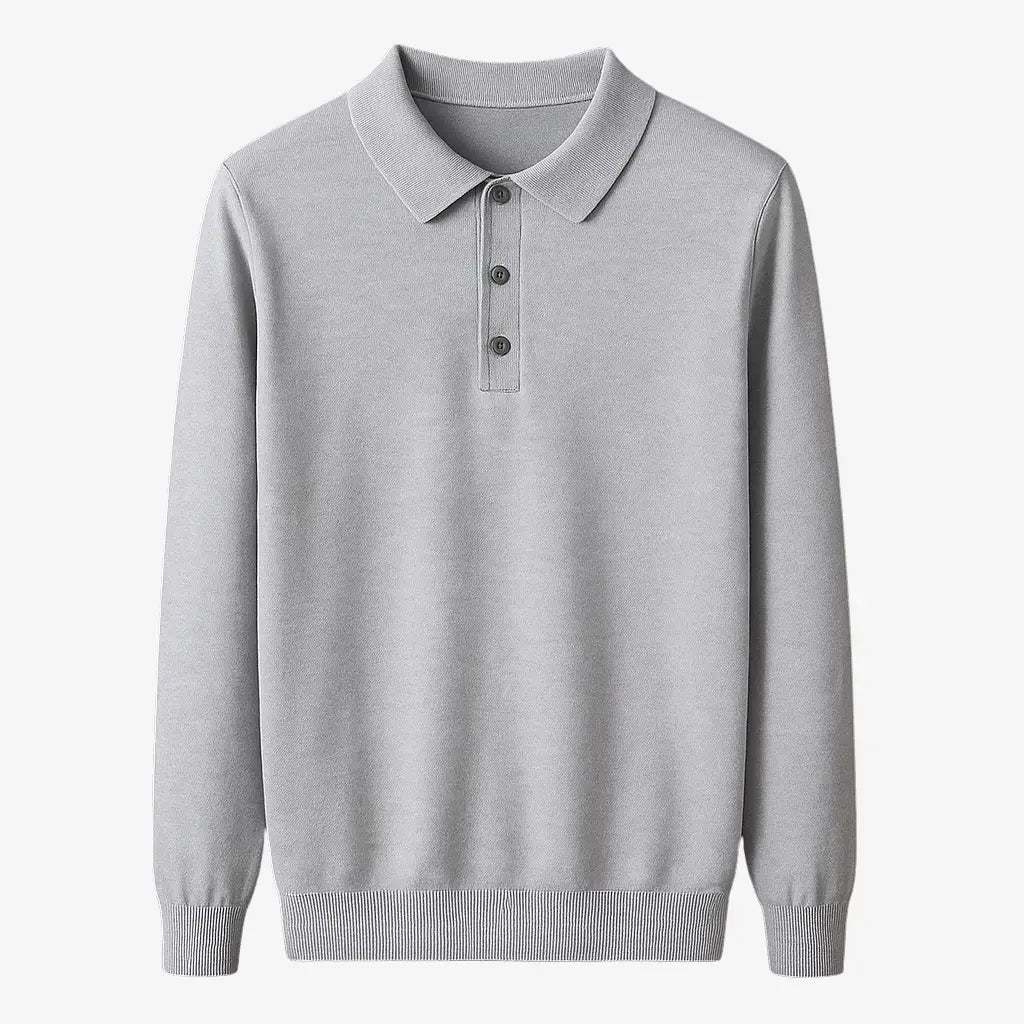 Suéter Masculino com Gola Polo