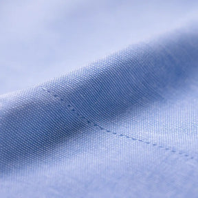 Camisa Masculina Casual oxford manga longa e fechamento com botões