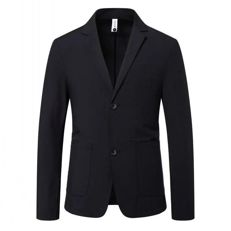Blazer masculino social leve slim fit  com design minimalista elegante ideal para dias quentes e ocasiões sofisticadas