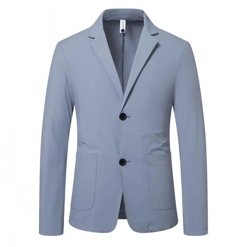 Blazer masculino social leve slim fit  com design minimalista elegante ideal para dias quentes e ocasiões sofisticadas
