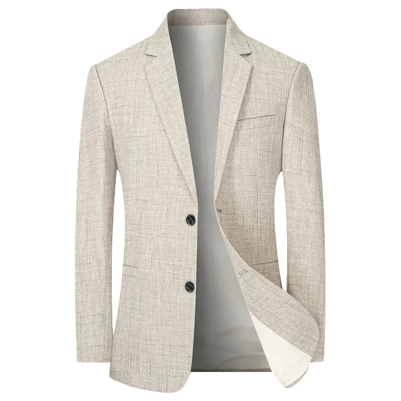 Blazer masculino social slim fit com design minimalista sofisticado para eventos e ambiente executivo