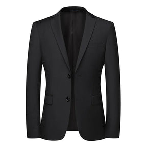 Blazer masculino social slim fit marinho com design elegante e acabamento sofisticado para eventos e ambiente executivo