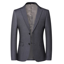 Blazer masculino social slim fit marinho com design elegante e acabamento sofisticado para eventos e ambiente executivo