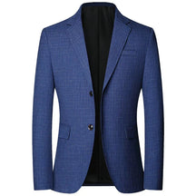 Blazer masculino social slim fit xadrez com design sofisticado para ambiente executivo e ocasiões elegantes