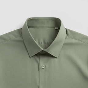 Camisa Social Masculina Manga Curta