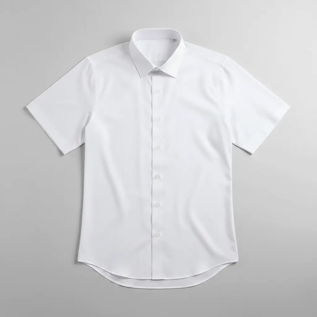 Camisa Social Masculina Manga Curta