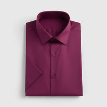 Camisa Social Masculina Manga Curta