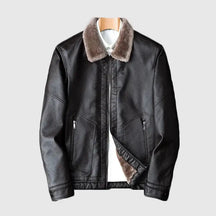 Casaco masculino elegante para inverno com acabamento premium
