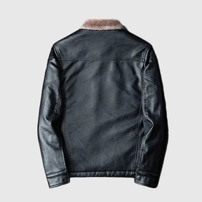 Casaco masculino elegante para inverno com acabamento premium
