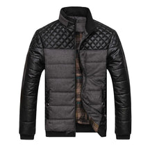 Jaqueta masculina puffer premium térmica com acabamento sofisticado e design acolchoado para inverno