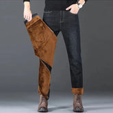 Calça Jeans Masculina Forrada Térmica