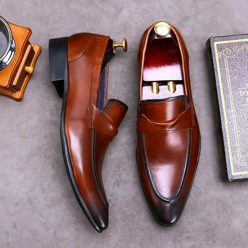 Mocassim Masculino  Ravenna Em Couro Legítimo