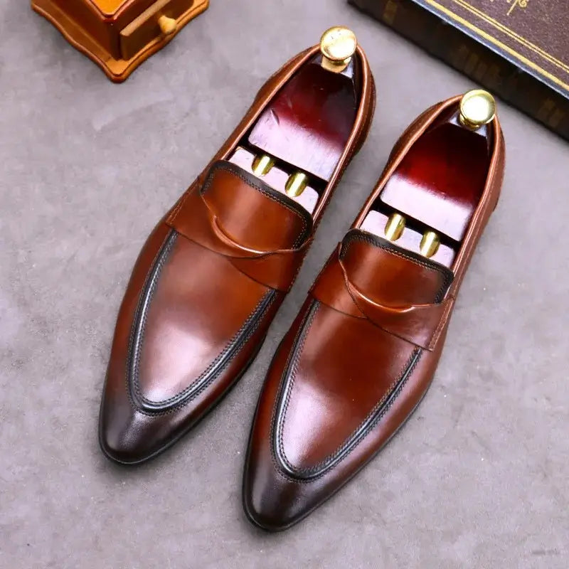 Mocassim Masculino  Ravenna Em Couro Legítimo