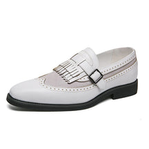 Sapato social loafer masculino premium com detalhe kiltie sofisticado e design europeu exclusivo elegante