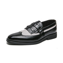 Sapato social loafer masculino premium com detalhe kiltie sofisticado e design europeu exclusivo elegante
