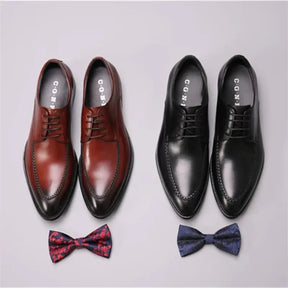 Sapato social Derby masculino premium com acabamento polido sofisticado e design apron toe elegante executivo