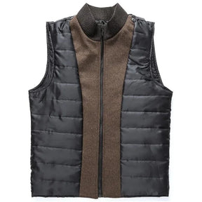 sobretudo masculino lã premium com forro removível gola alta inverno